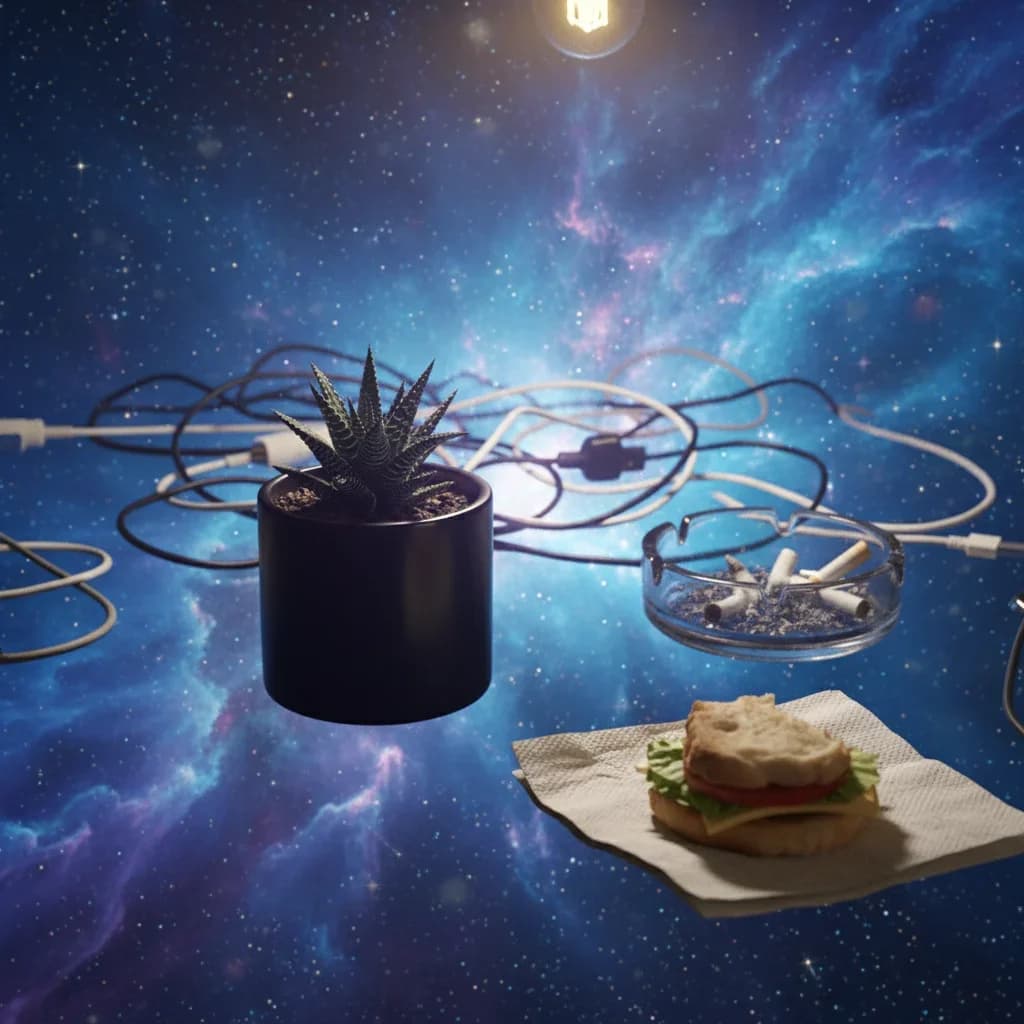 Portrait transformed with a polished studio background using AI